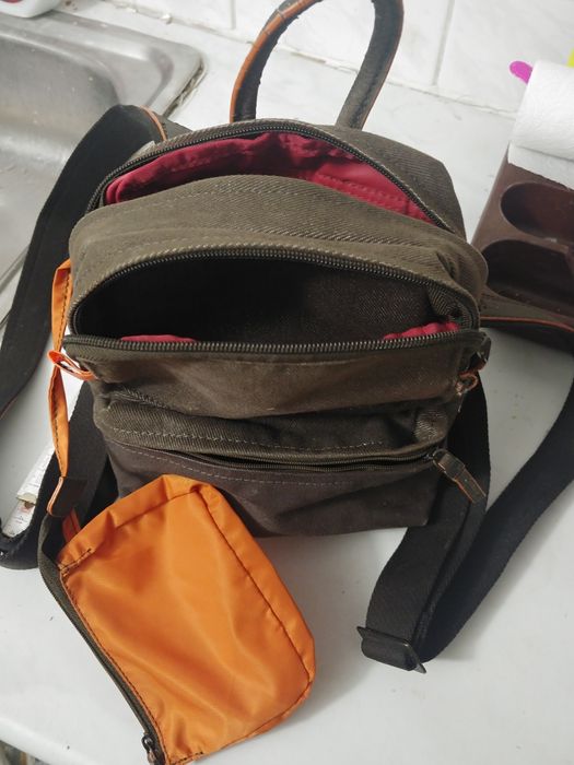 Plecak mały z saszetką