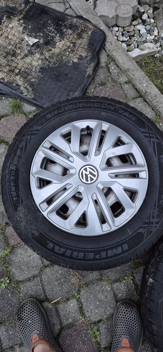 Opony zimowe z felgami do vw t4