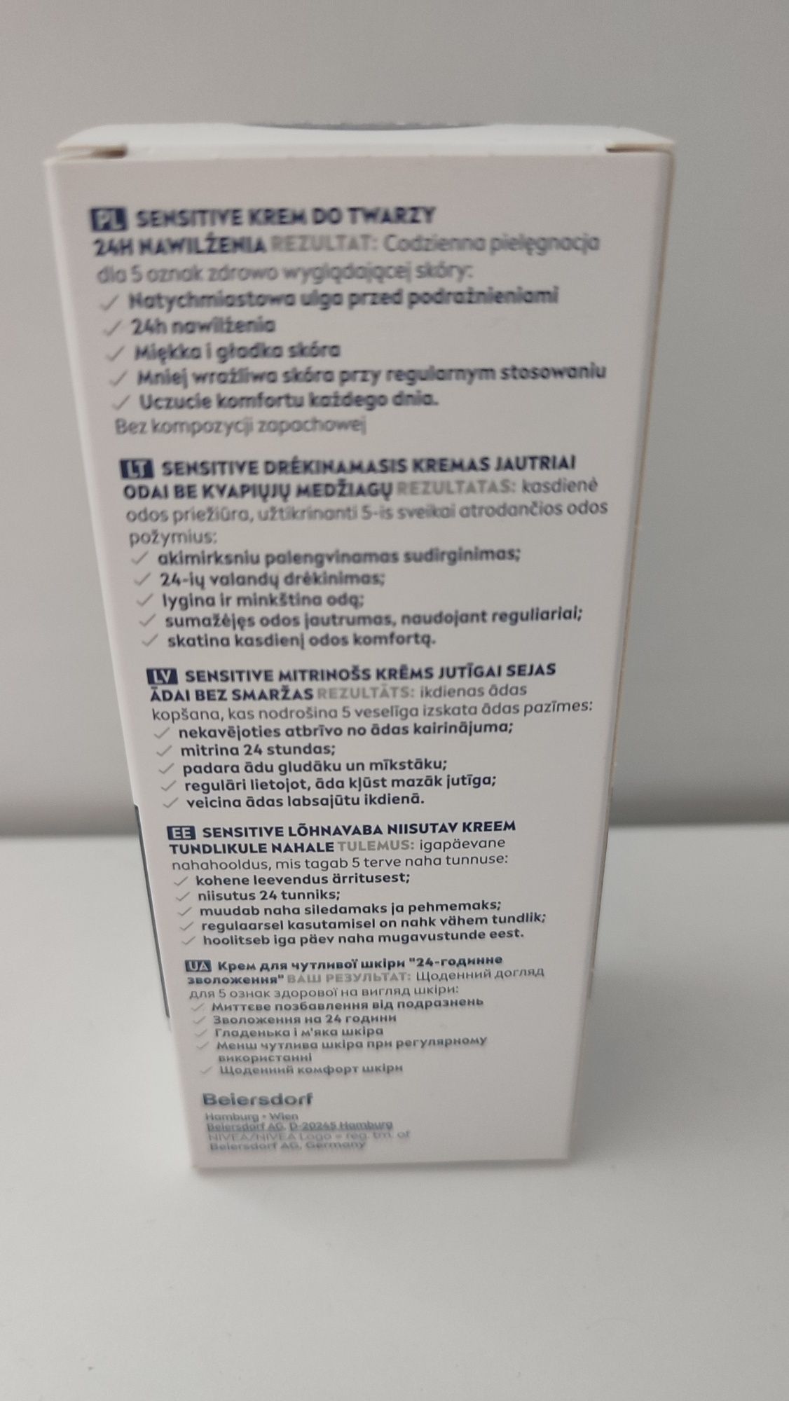 NIVEA MEN krem do twarzy dla skóry wrażliwej nowy