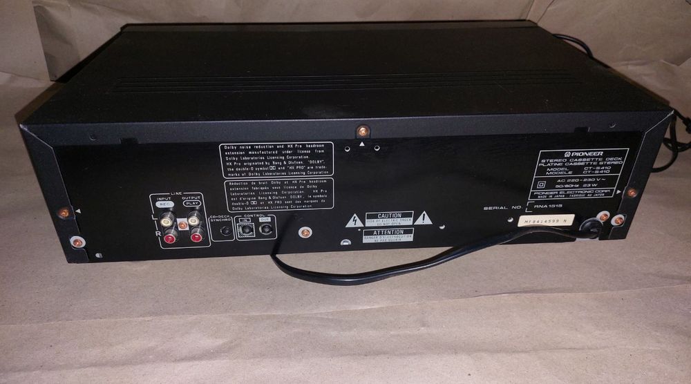 Кассетная дека (магнитофон) Pioneer CT-S410