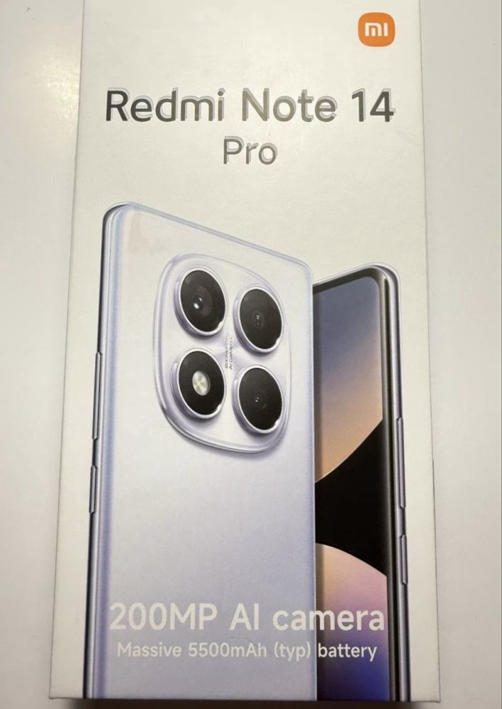 Xiaomi Redmi note 14 pro 8+2/256gb