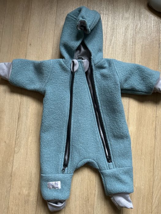 Kombinezon welna merino Simple Wool 62/68 nowy!