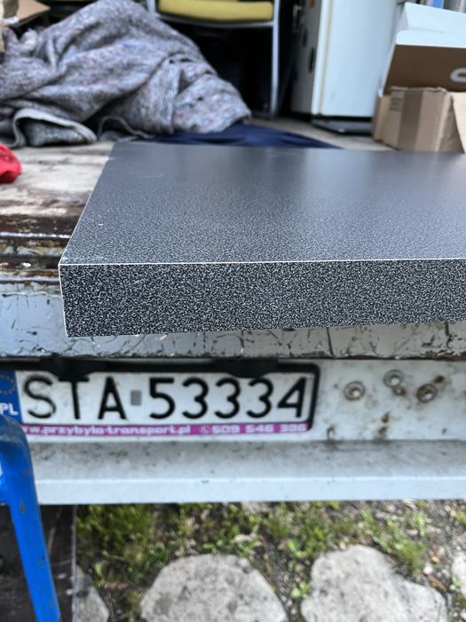 Blat szary wymiar w opiśie