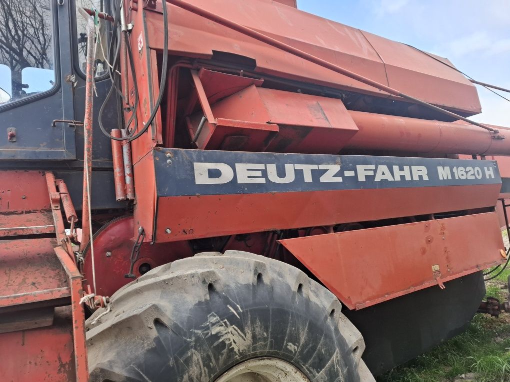 Kombajn deutz 1620 topliner części heder wózek sieczkarnia kabina koło