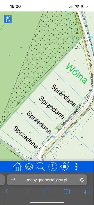 Dzialka z pozwoleniem na budowe, Szczebra okolice Augustowa