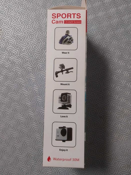 Câmara Fotográfica - Filmar á prova de água