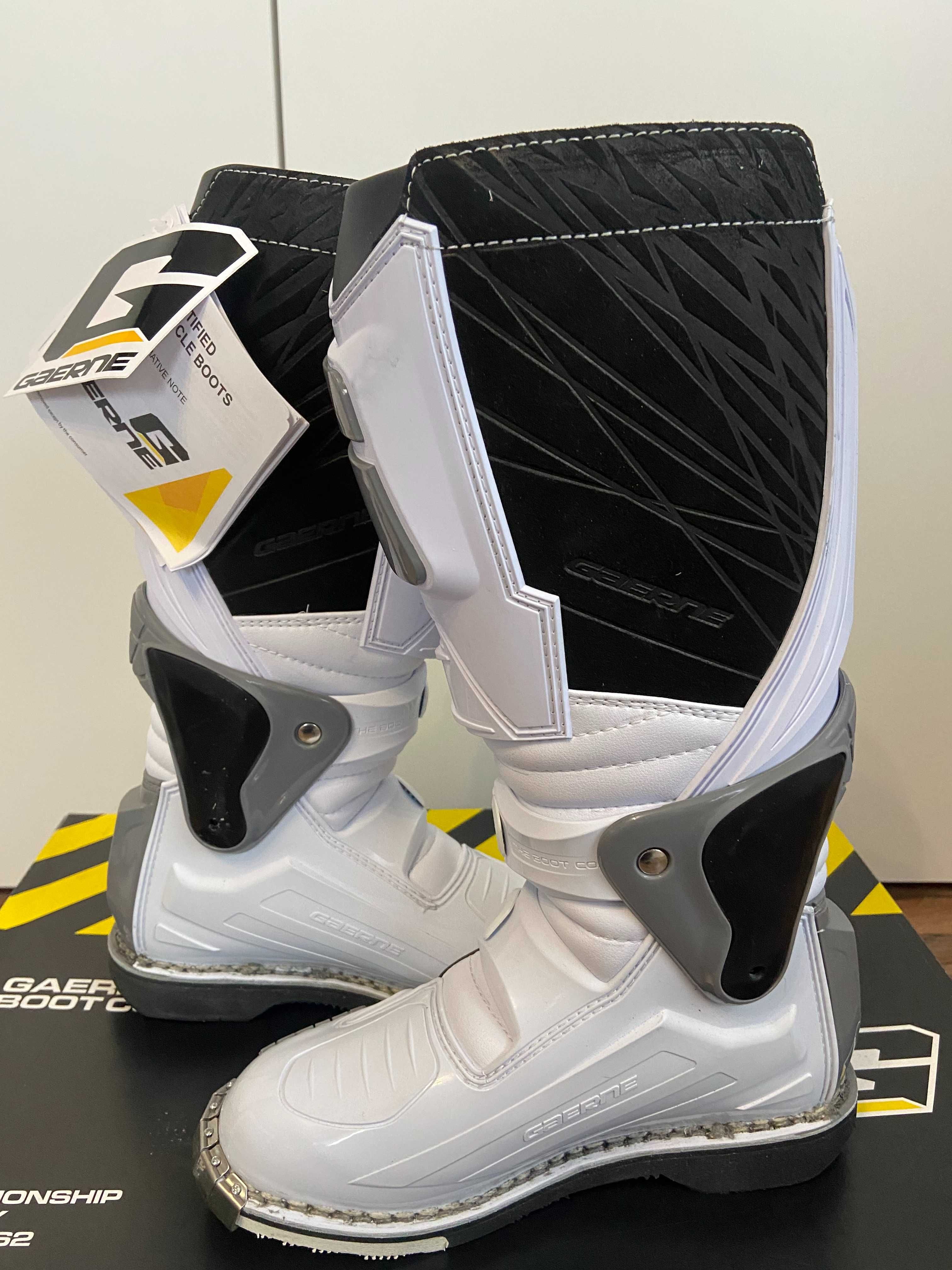 Buty GEARNE Fastback Endurance White 41 mx (cross,quad,enduro) Zawias