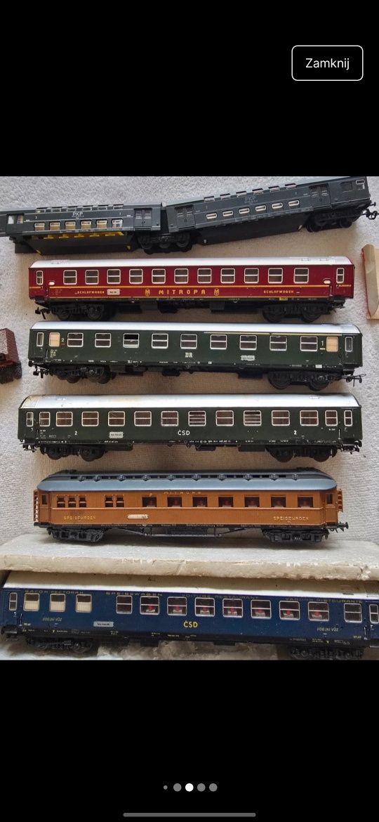 Kolekcja modeli BTTB / Zeuke TT – parowóz BR81 + wagony – oryginalne p