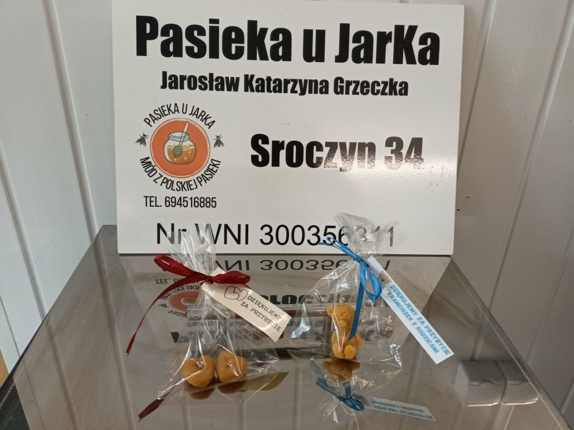 Upominki, podziękowanie dla gości