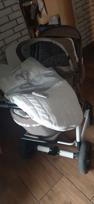 Wózek 2w1 + gratis śpiworek z poduszką zimowy