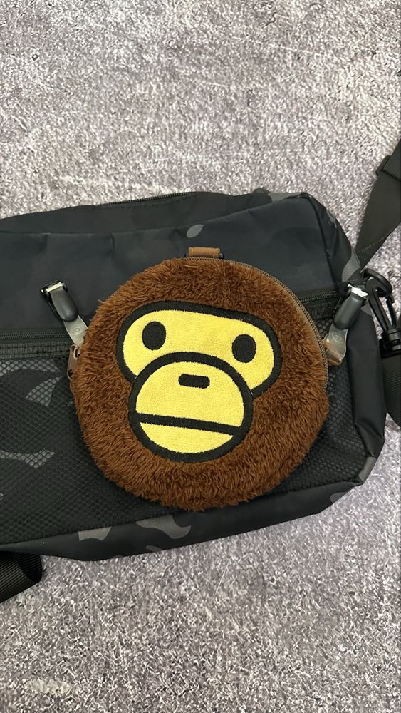 сумка bape бейп a bathing ape drill drip