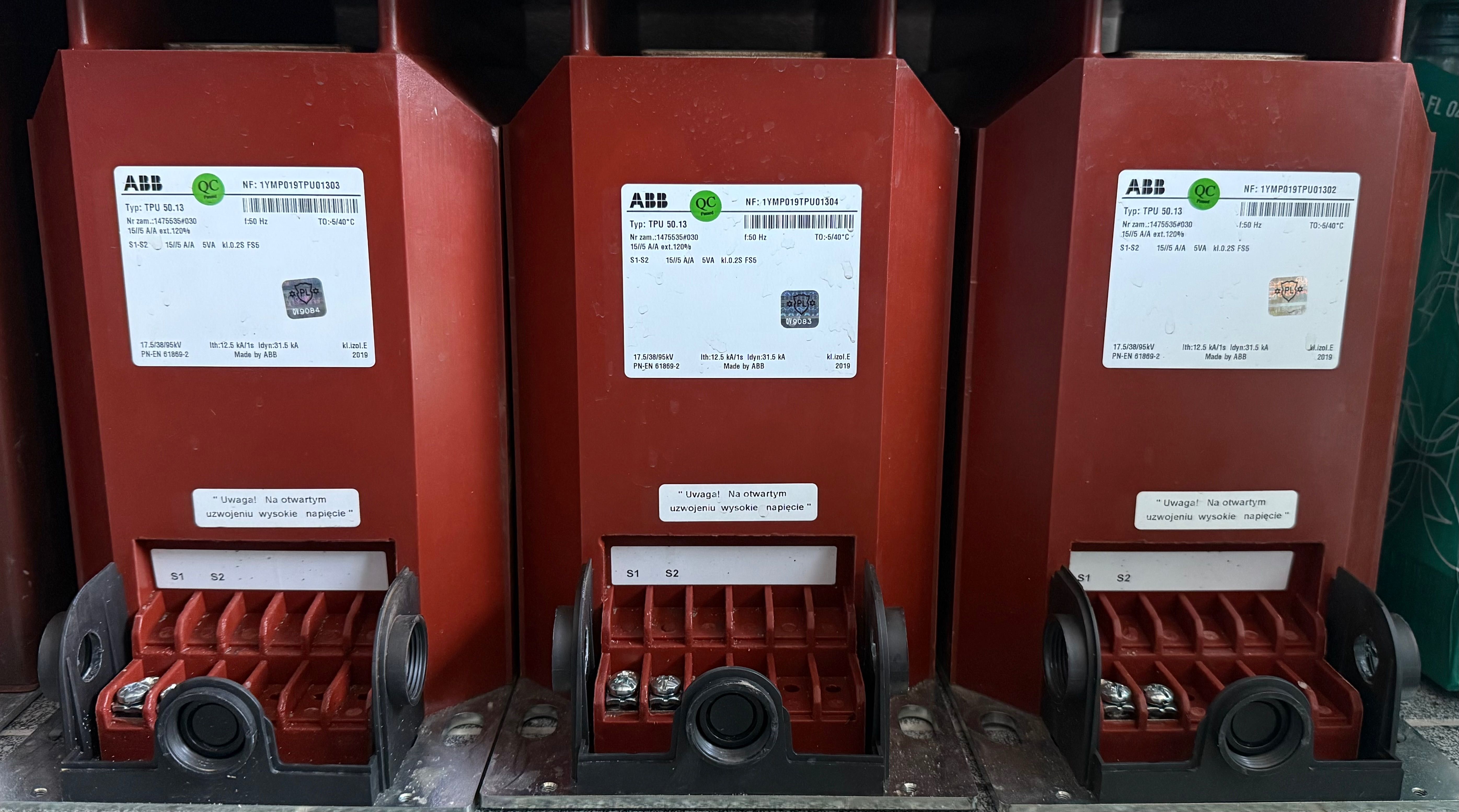 Przekładniki prądowe oraz napięciowe średniego napięcia SN 15/5