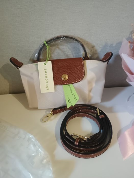 Сумка longchamp mini, чорна