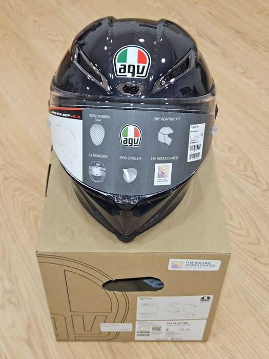 Agv pista iridium carbon