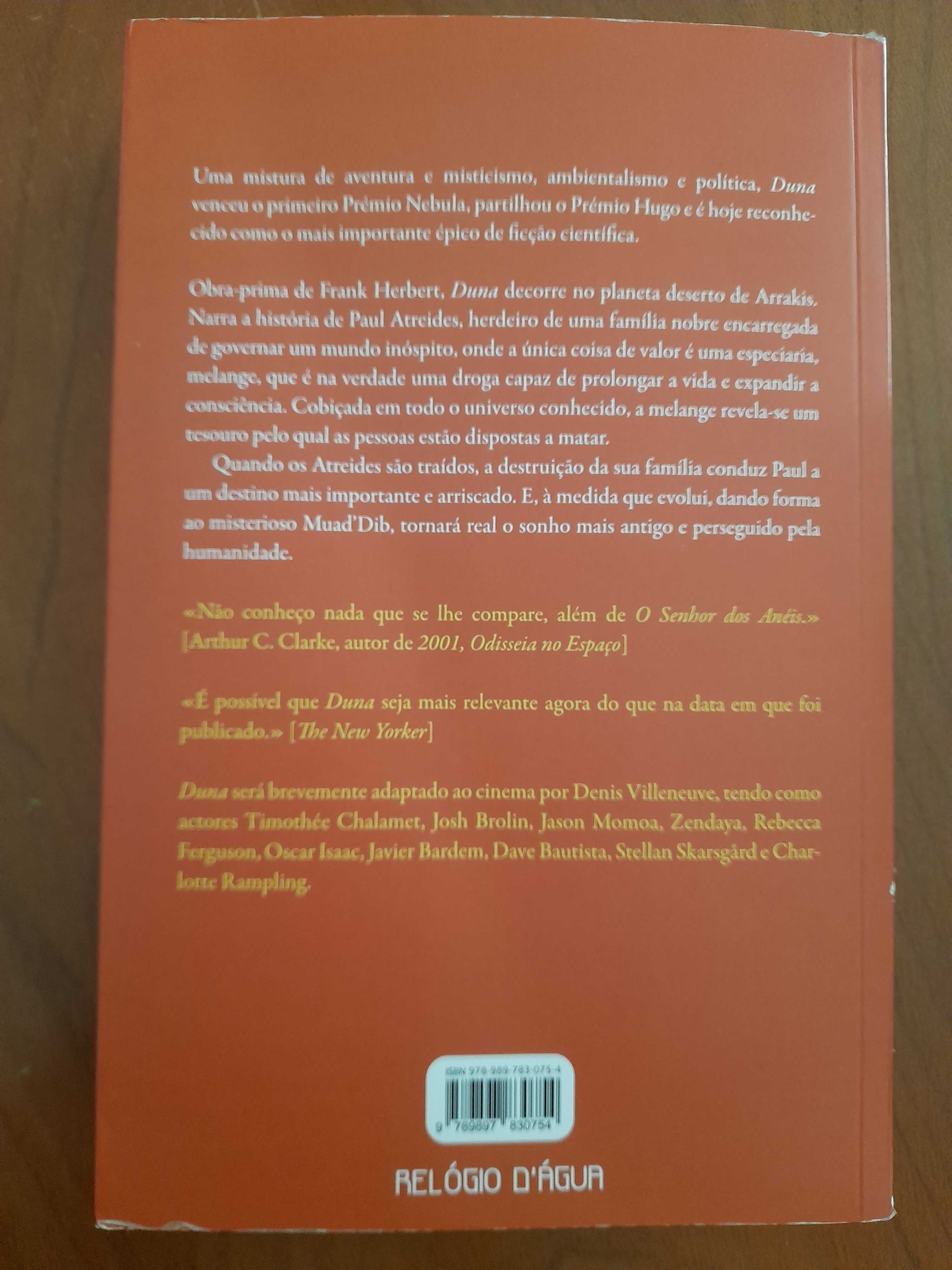 4 Livros DUNA  Frank Herbert