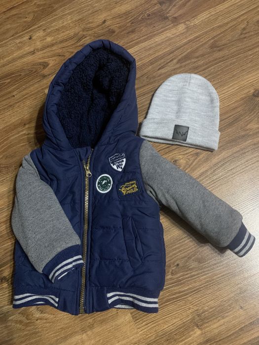 куртка зимова шапка пальто next
