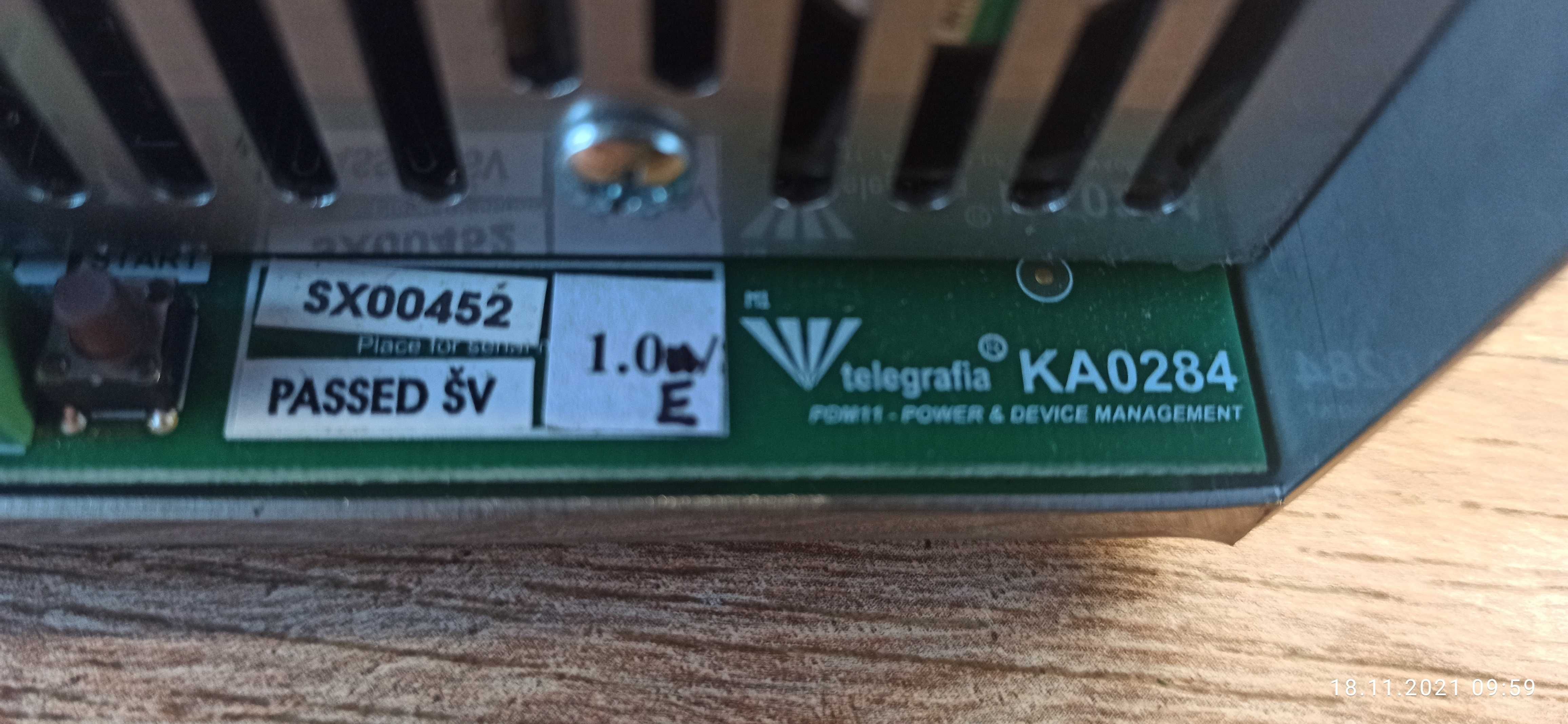 Блок питания KA0284 с зарядкой акк. + от солнечных батарей Telegrafia