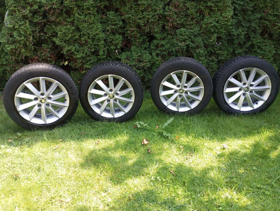 Skoda Superb II  Octavia  Fabia Kodiaq koła felgi Aluminiowe R16 5x112