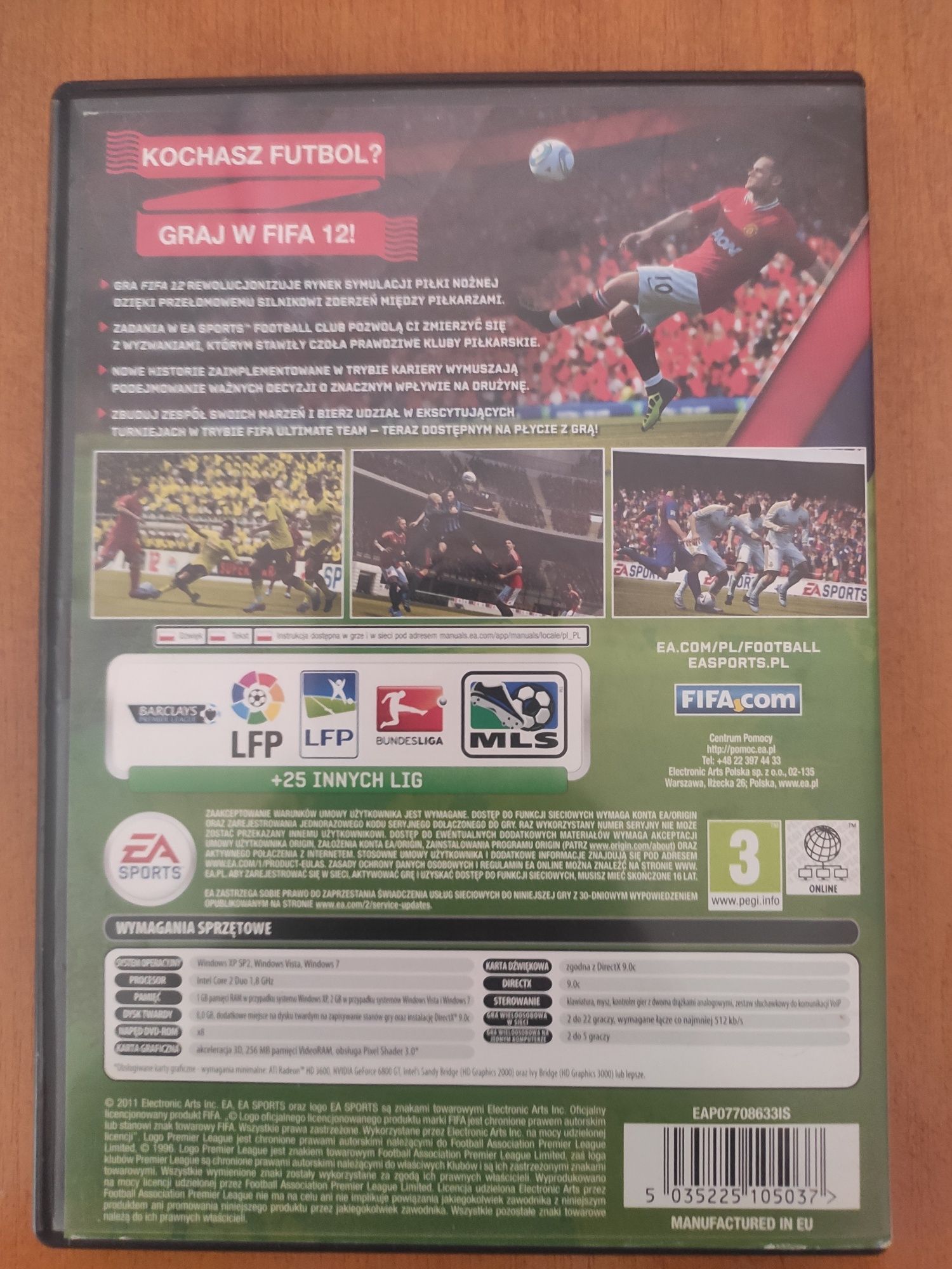 FIFA 12 PC polska wersja językowa