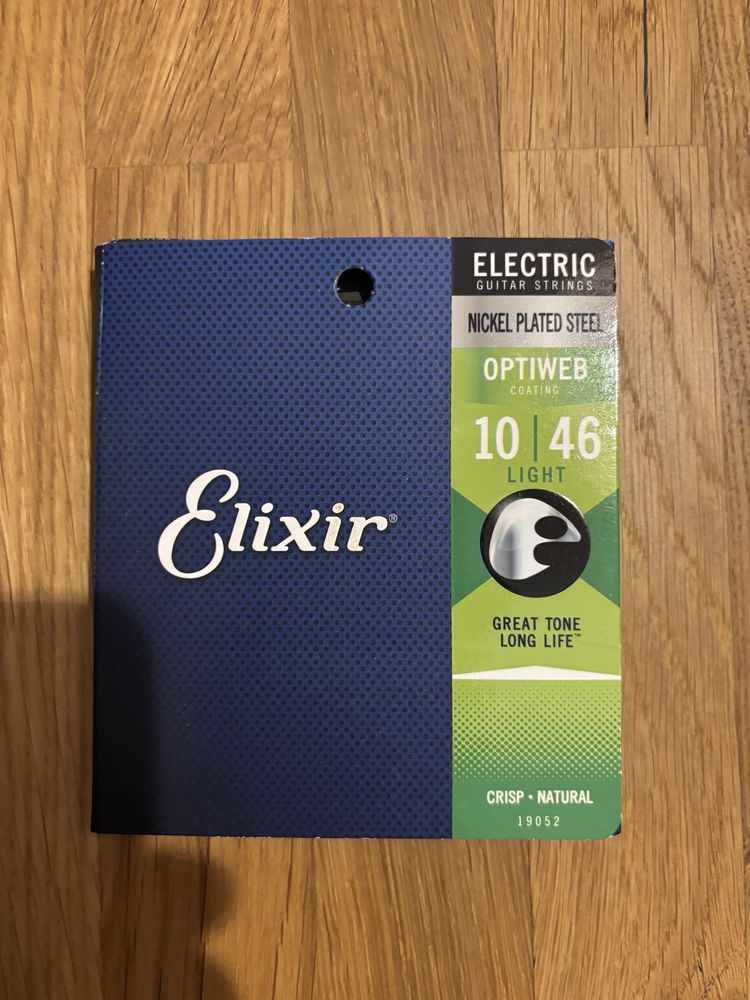Struny Elixir Optiweb 10-46 NIEKOMPLETNY ZESTAW