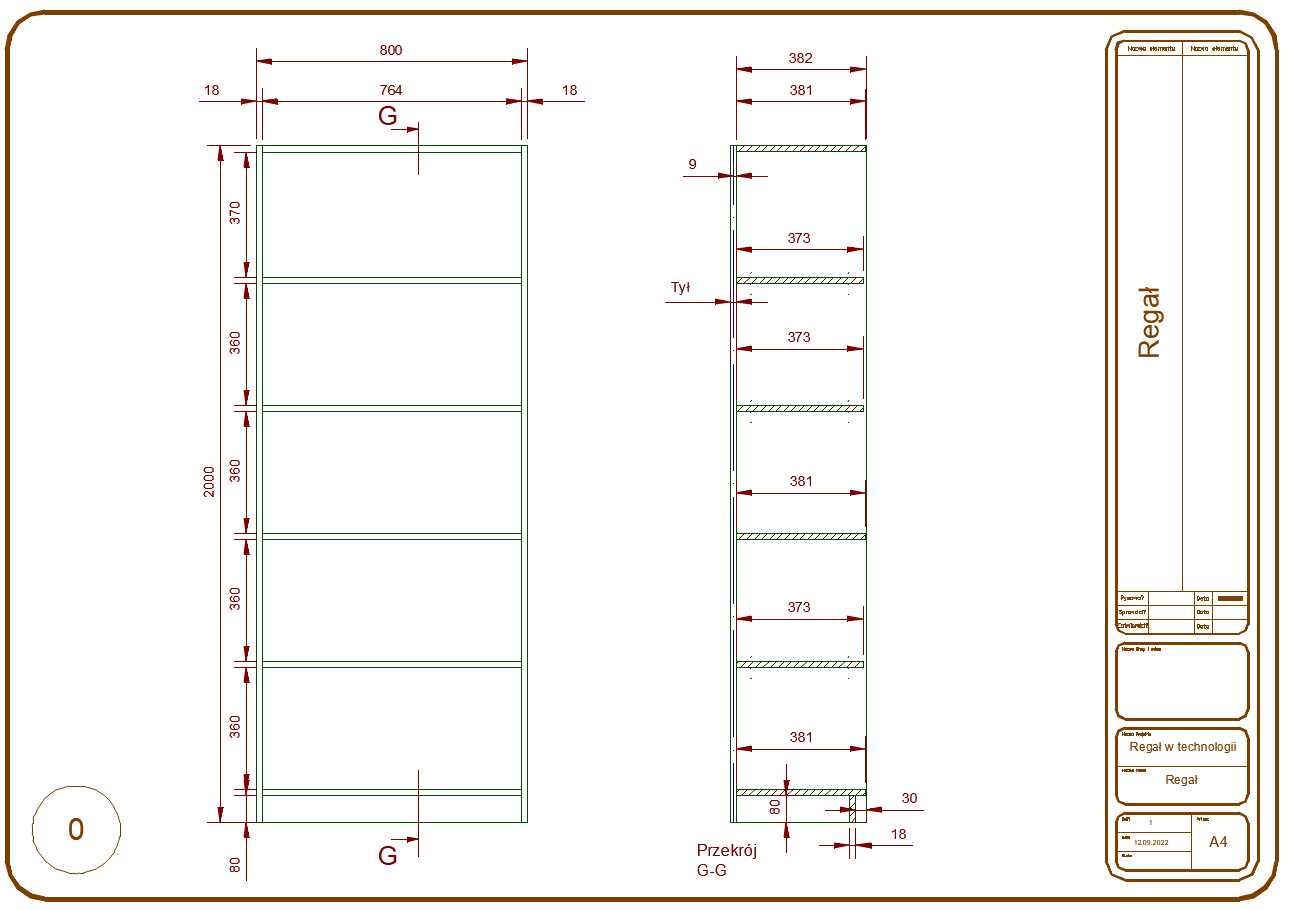 Wykonam rysunki Autocad, ZWCad 2D lub 3D, fusion 360