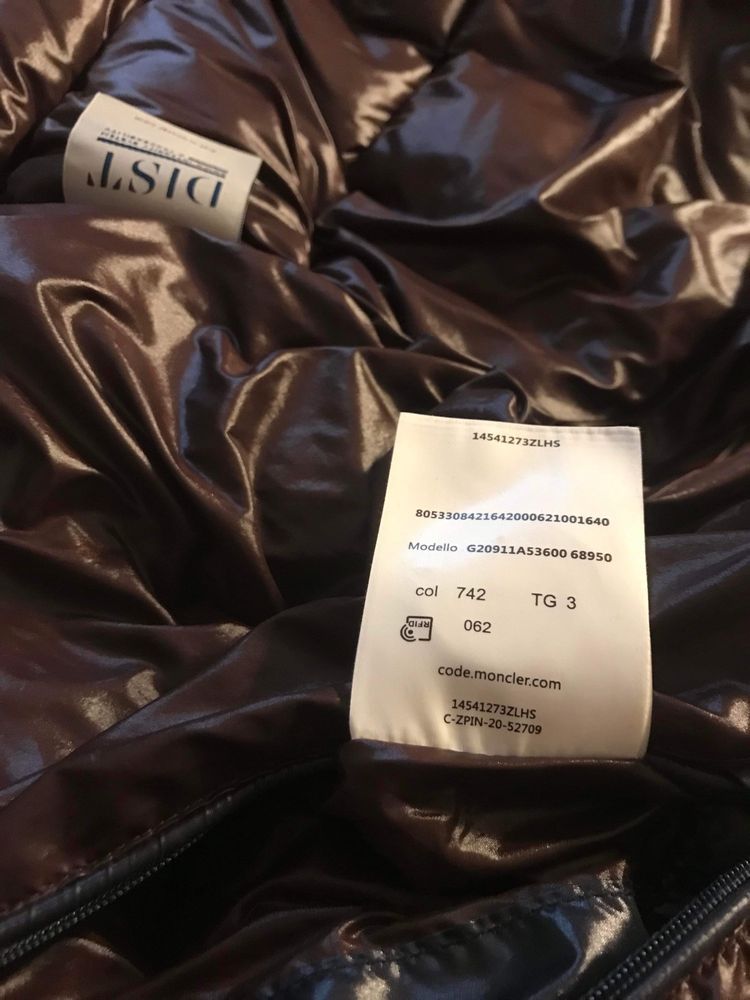 Moncler Maya Granatowa Size 3