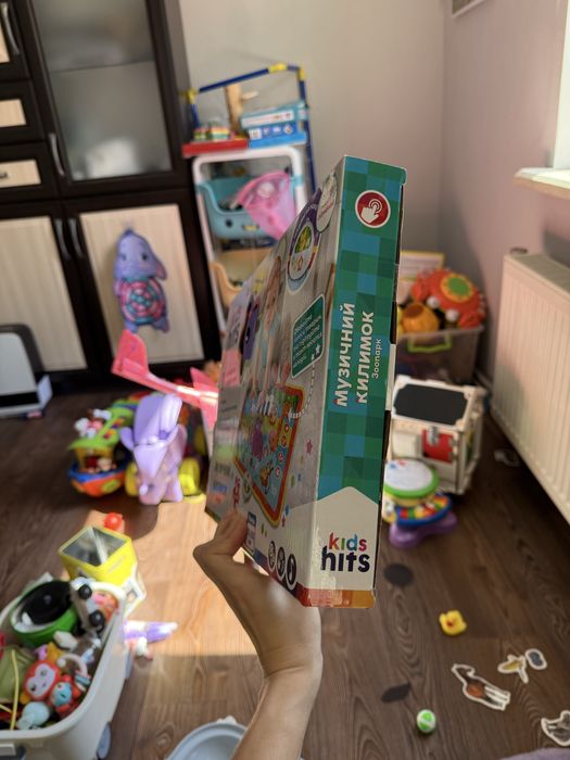 Новий музикальний коврик kids hits новый развивашка зоопарк музыкальны