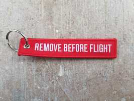 Porta chaves Remove Before Flight