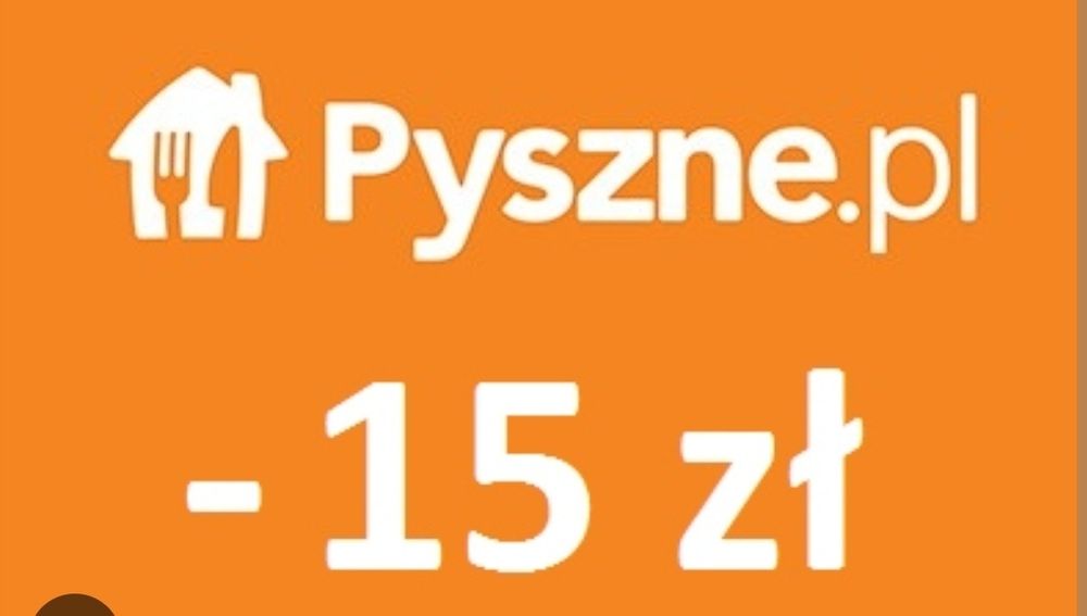 Pyszne.pl voucher 15zl