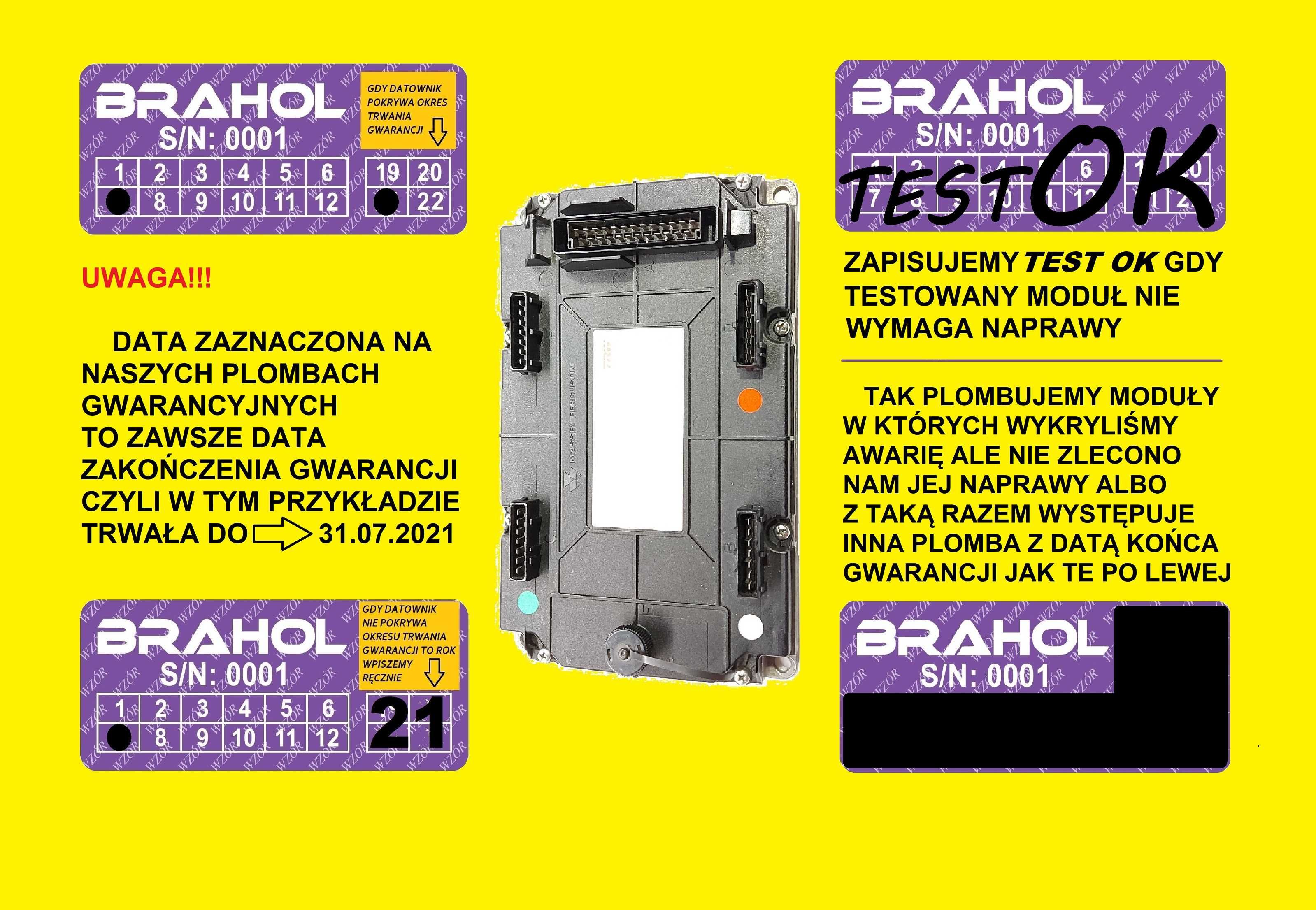 Autotronic 2 Massey Ferguson i Ares Sterownik Komputer Skrzyni NAPRAWA