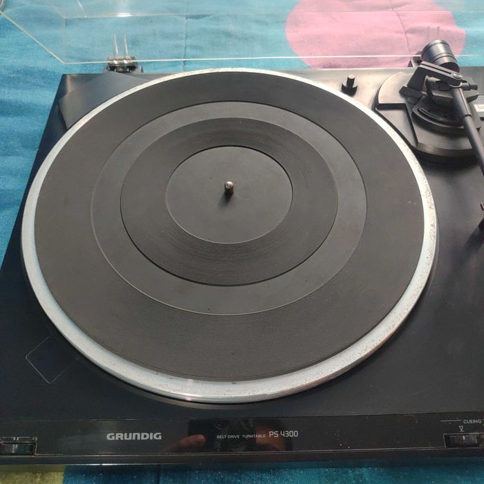 Leitor Vinil  Gira Discos Technics SL-BD20 Grundig PS-4300 Vintage 90s