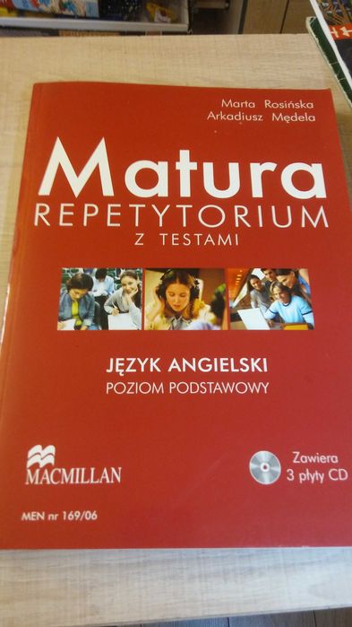 Repetytorium z testami do matury język angielski + 3 płyty