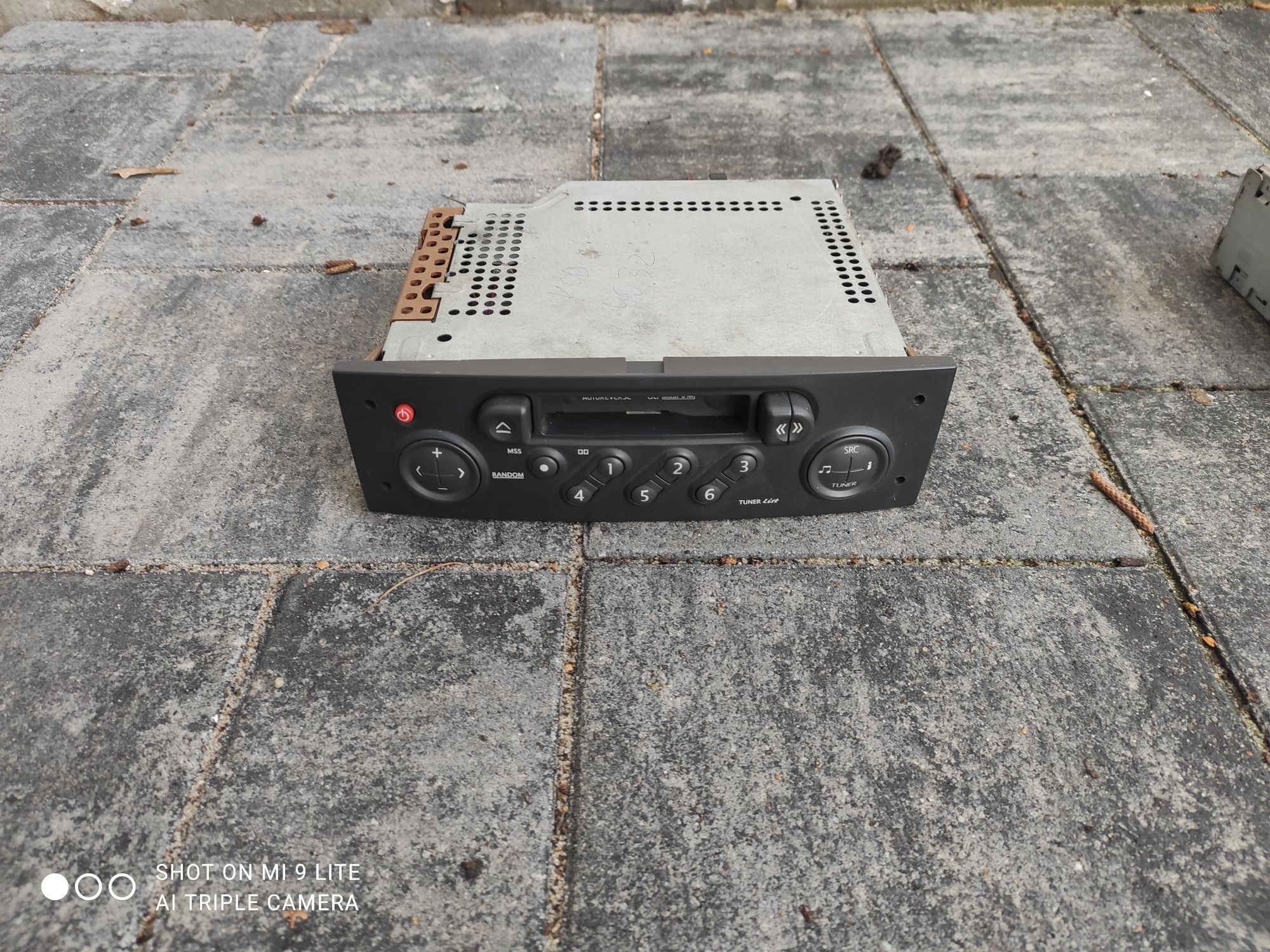 Radio Radioodtwarzacz Kaseta Renault Trafic 1 Din kod
