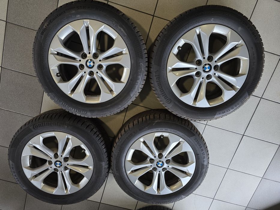 Koła aluminiowe 17" z oponami zimowymi BMW 5x112  225/55 R17