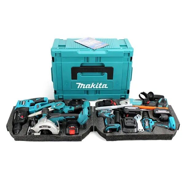 Набор аккумуляторного инструмента 6 в 1 Makita | 36V | 5.0 A/h