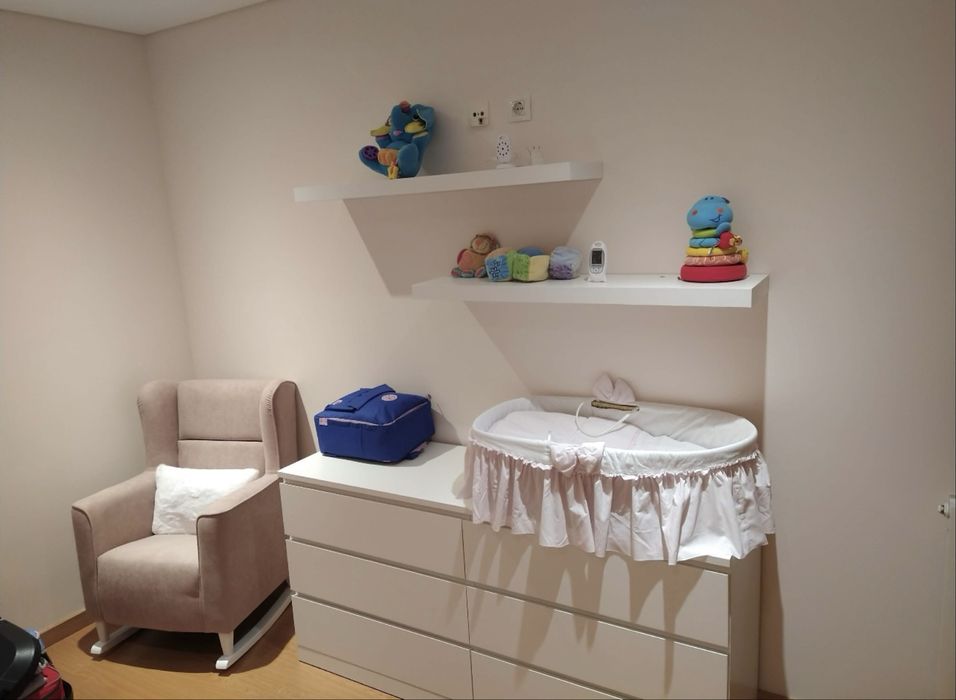 Quarto menina - Mobiliário Convertível bebé e criança - Trama Bebecar