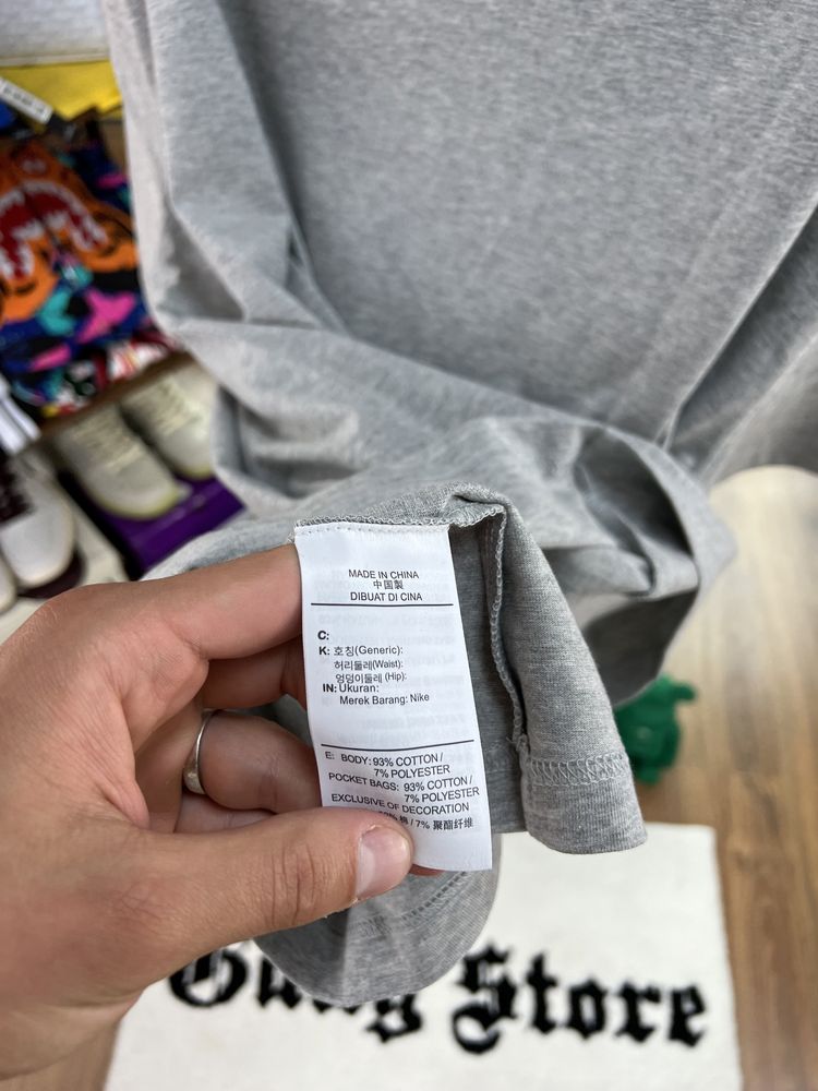 Футболка Fear Of God x Nike x Nba Gray