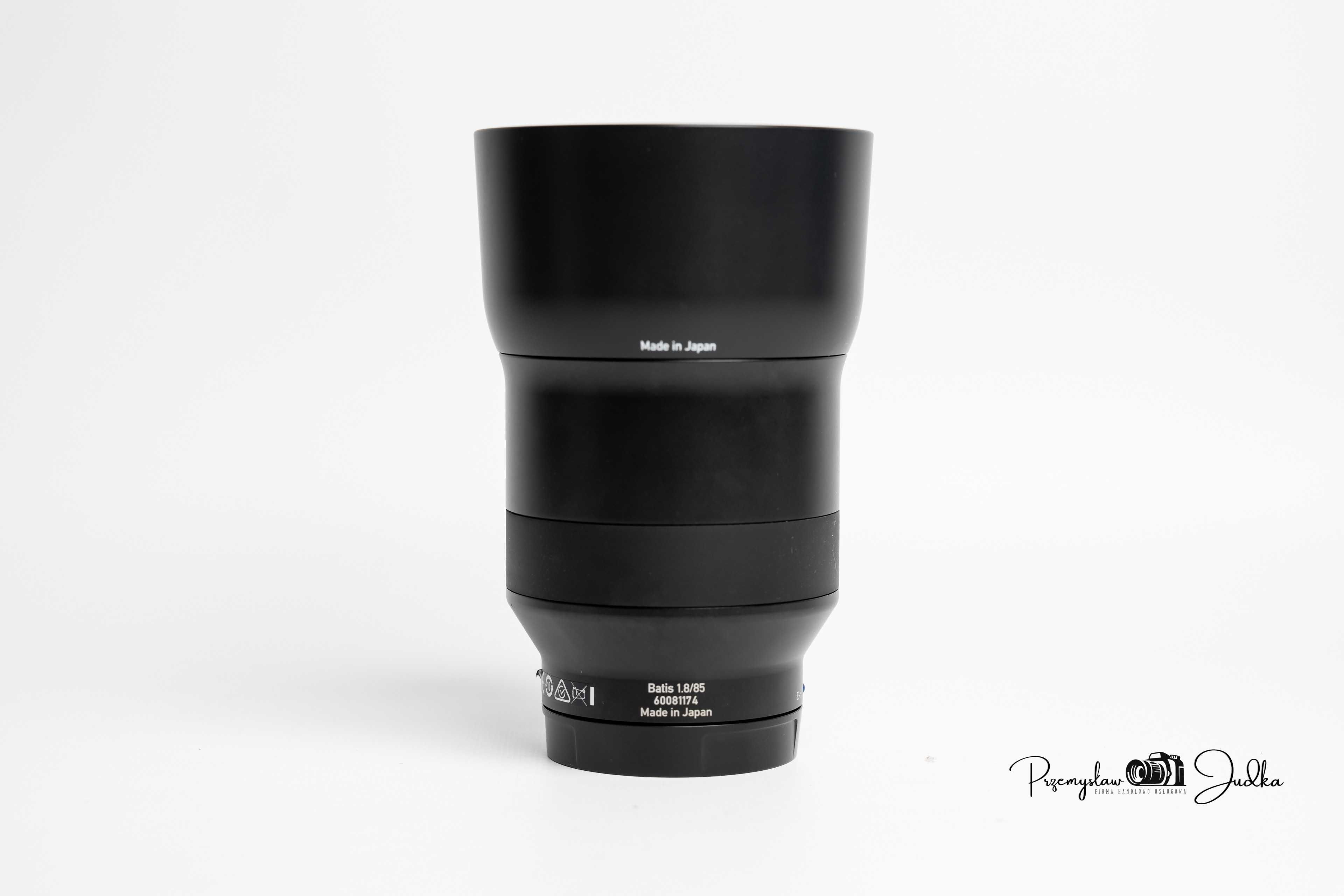 Carl Zeiss Batis 85mm f/1.8 do Sony E 85/1.8 igła | komplet | faktura