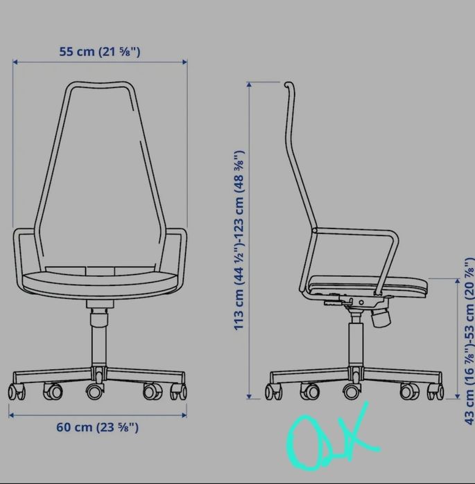 Krzesło biurowe dla dziecka Ikea
..
/. dziecka