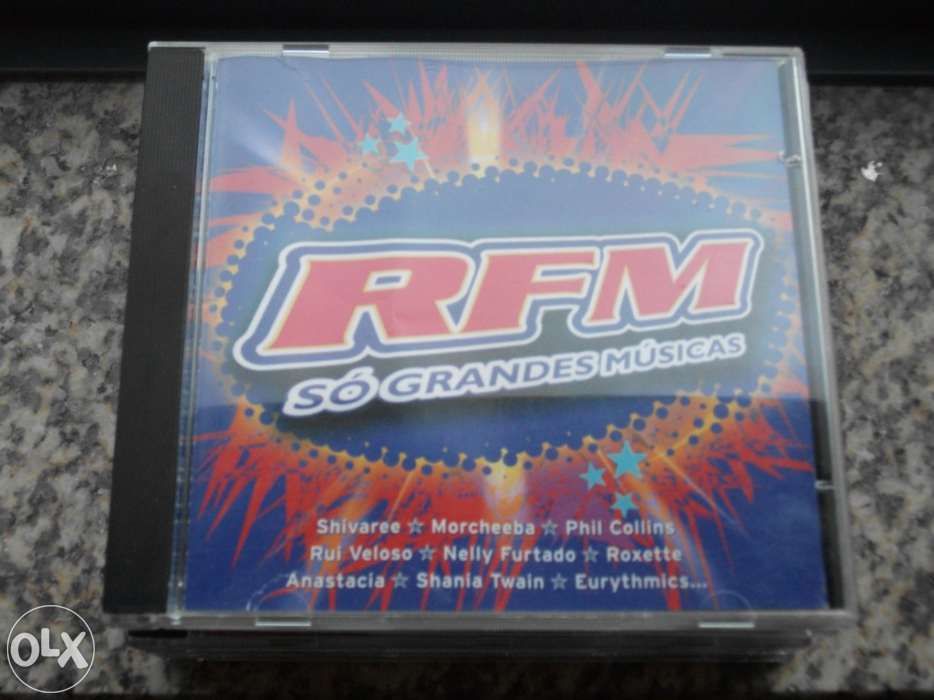 Cd RFM (2001) “15 Anos de Grandes Músicas” como novo