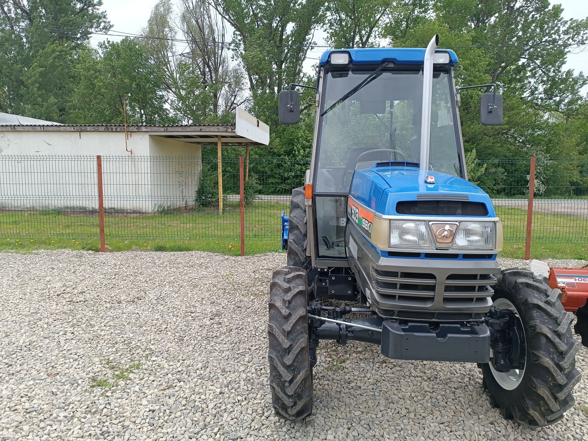 Японський мінітрактор.Трактор Iseki.
