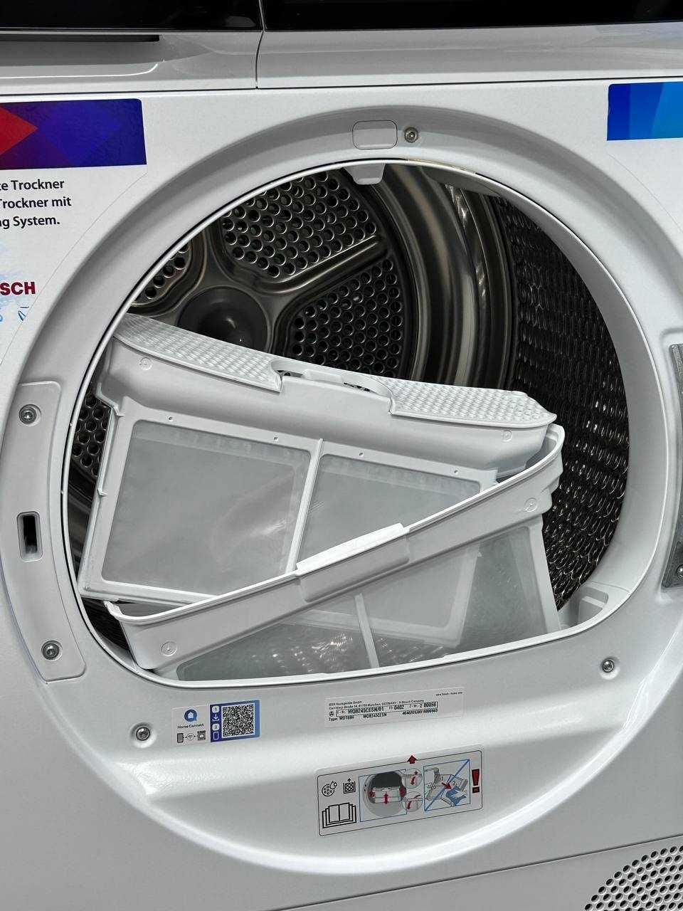 пральна + сушильна машини Bosch 8 serie  WQB245CESN + WGB256AESN