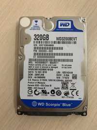 Винчестер Накопитель WD 3200BEVT, 320гб, 2.5, Sata II