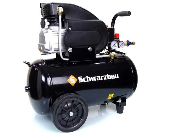 Компрессор воздушный Schwarzbau ресивер 50 литров