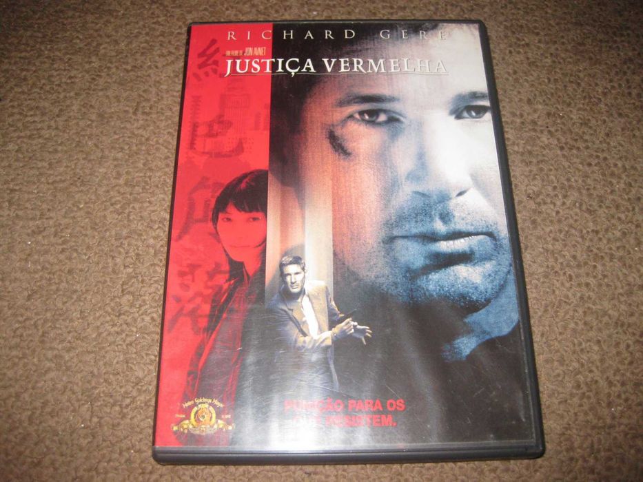 DVD "Justiça Vermelha" com Richard Gere/Edição Rara!