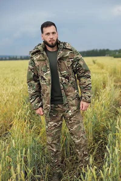 Бушлат, костюм зимовий піксель та мультикам