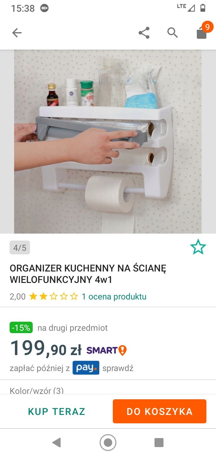 Organizer kuchenny 4w1