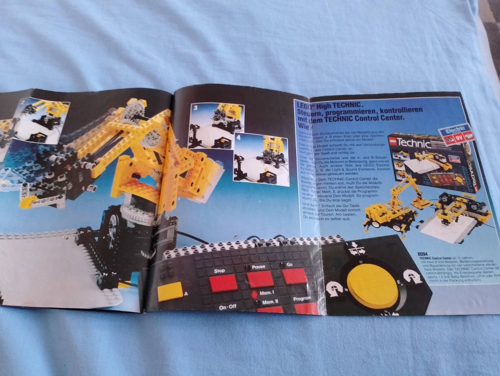 LEGO katalog technic z 1991r niemiecki