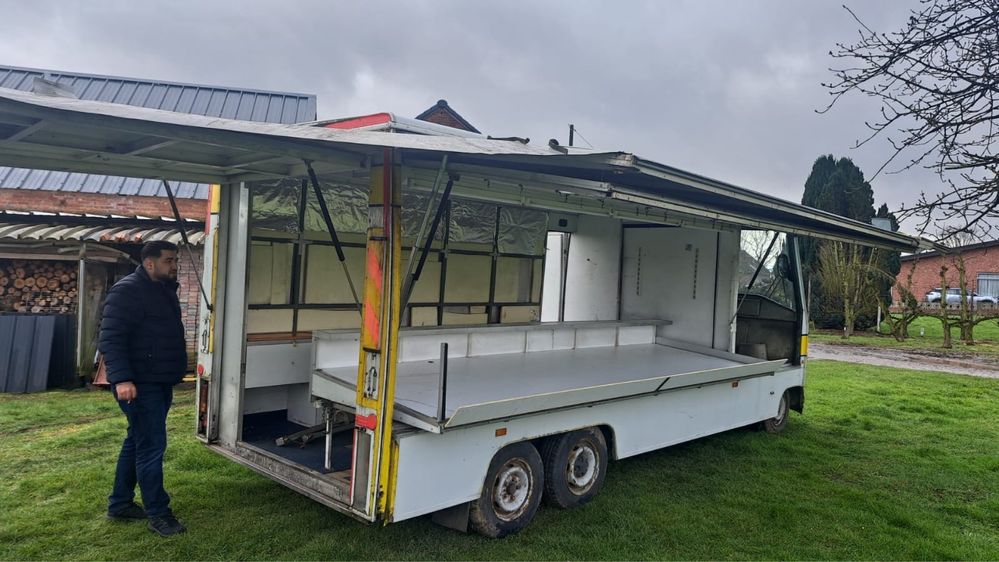 Citroen food truck 3 osiowy 4500 dmc