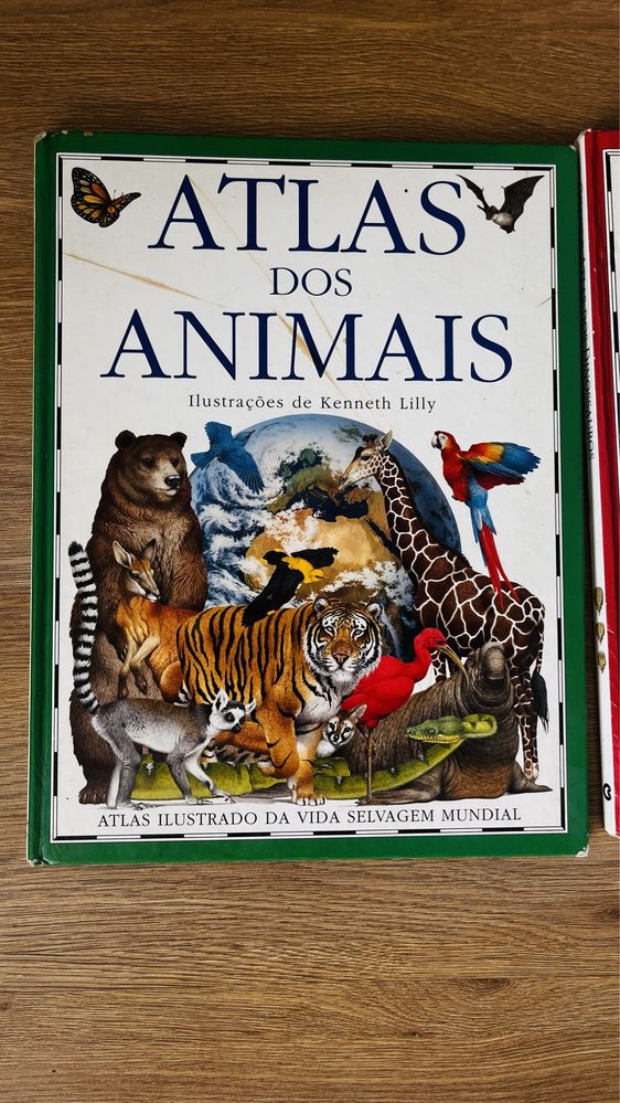 Atlas ilustrado - 3 volumes